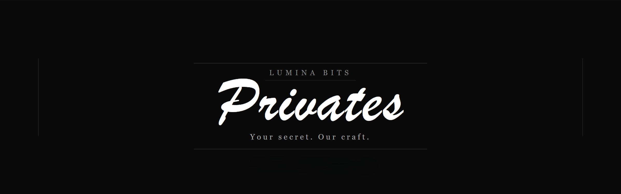 Privates by Lumina Bits — Your secret. Our craft.